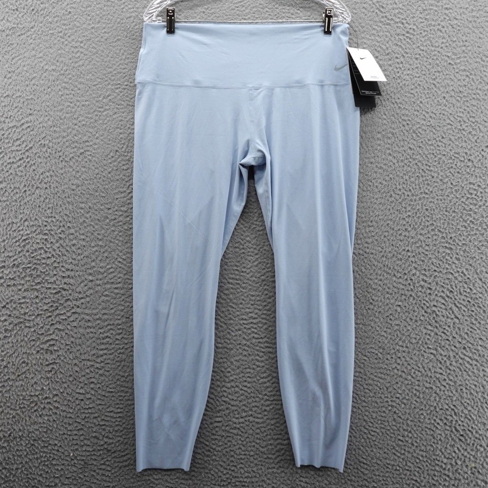 Nike Zenvy Dri-FIT High Rise 7/8 Leggings Womens XL Light Blue NWT